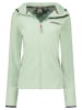 Geographical Norway Fleecejacke "Unicia" in Hellgrün