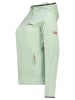 Geographical Norway Fleecejacke "Unicia" in Hellgrün