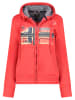 Geographical Norway Sweatvest "Farlotte" rood