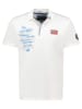 Geographical Norway Poloshirt "Kancre" in Weiß
