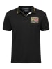 Geographical Norway Poloshirt "Karite" in Schwarz