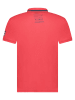 Geographical Norway Koszulka polo "Karuen" w kolorze czerwonym