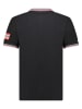 Geographical Norway Poloshirt "Krusty" in Schwarz