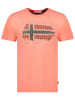 Geographical Norway Shirt "Jopograph" in Orange