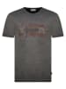 Geographical Norway Shirt "Jopograph" antraciet