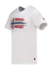 Geographical Norway Shirt "Jopograph" in Weiß