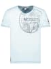 Geographical Norway Koszulka "Jimperable" w kolorze błękitnym