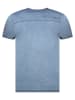 Geographical Norway Shirt "Jimperable" in Blau