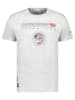 Geographical Norway Shirt "Jvick" in Grau