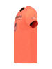Geographical Norway Shirt "Jvick" in Orange