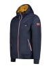 Geographical Norway Dwustronna kurtka przejściowa "Arrivial" w kolorze granatowo-żółtym