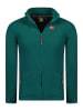Geographical Norway Kurtka polarowa "Ulysse" w kolorze zielonym