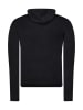 Geographical Norway Cardigan "Felinood" in Schwarz
