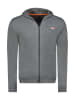 Geographical Norway Cardigan "Felinood" in Anthrazit