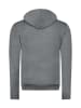 Geographical Norway Cardigan "Felinood" in Anthrazit
