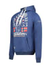 Geographical Norway Hoodie "Gakim" in Blau