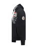 Geographical Norway Sweatjacke "Gelegant" in Schwarz