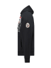 Geographical Norway Sweatjacke "Gelegant" in Schwarz