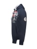 Geographical Norway Sweatvest "Gelegant" donkerblauw