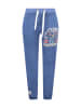 Geographical Norway Spodnie dresowe "Makim" w kolorze niebieskim