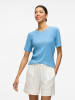 Vila Shirt "Plisa" in Hellblau
