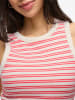 Vila Top "Sola" wit/rood