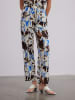 BGN Hose in Creme/ Braun