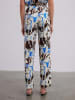 BGN Hose in Creme/ Braun