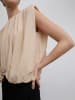 BGN Blousetop zandkleurig