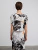 BGN Bluse in Schwarz/ Weiß