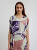 BGN Blouse paars/mintgroen