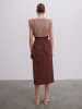 BGN Kleid in Braun