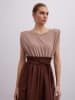 BGN Kleid in Braun