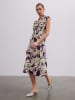 BGN Kleid in Lila/ Creme