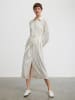 BGN Kleid in Creme/ Schwarz