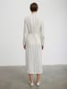 BGN Kleid in Creme/ Schwarz