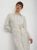 BGN Kleid in Creme/ Schwarz