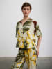 BGN Blouse groen/crème