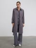 BGN Trenchcoat in Anthrazit