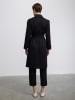 BGN Trenchcoat in Schwarz