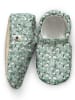 hippodino Pantoffels groen/wit