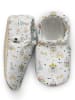 hippodino Hausschuhe in Creme/ Bunt