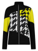 CMP Fleece jas zwart/geel
