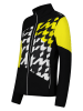 CMP Fleece jas zwart/geel