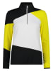CMP Functioneel shirt zwart/geel/wit