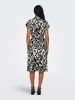ONLY Kleid in Beige/ Schwarz