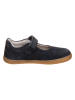 Richter Shoes Leder-Ballerinas in Dunkelblau