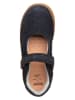 Richter Shoes Leder-Ballerinas in Dunkelblau