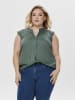 ONLY Carmakoma Bluse in Khaki