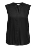 ONLY Carmakoma Bluse in Schwarz
